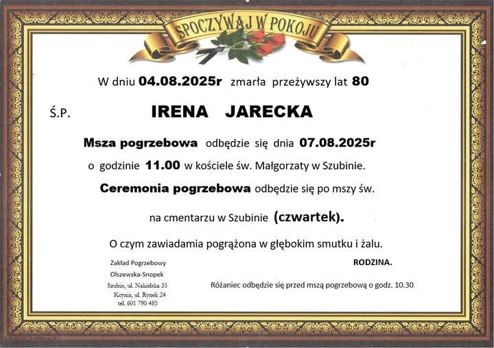 Irena Jarecka