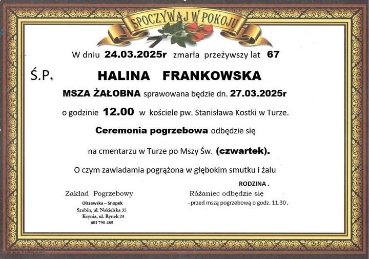 Halina Frankowska