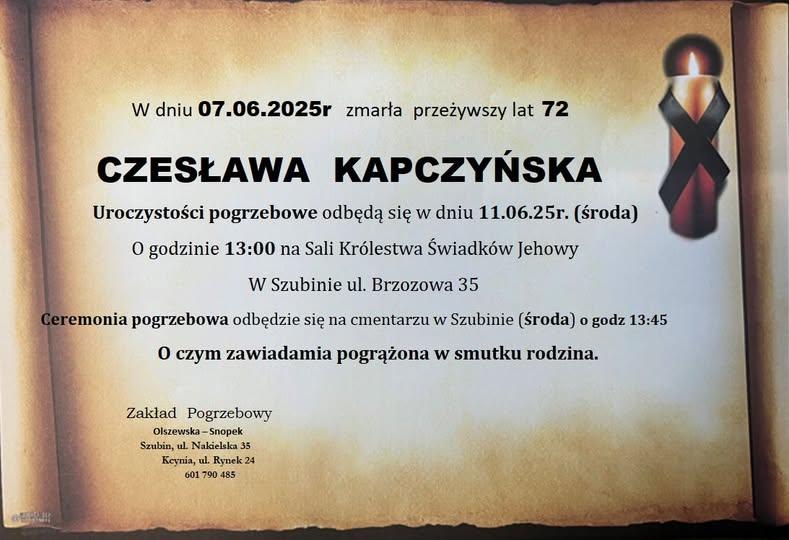 Czesława Kapczyńska