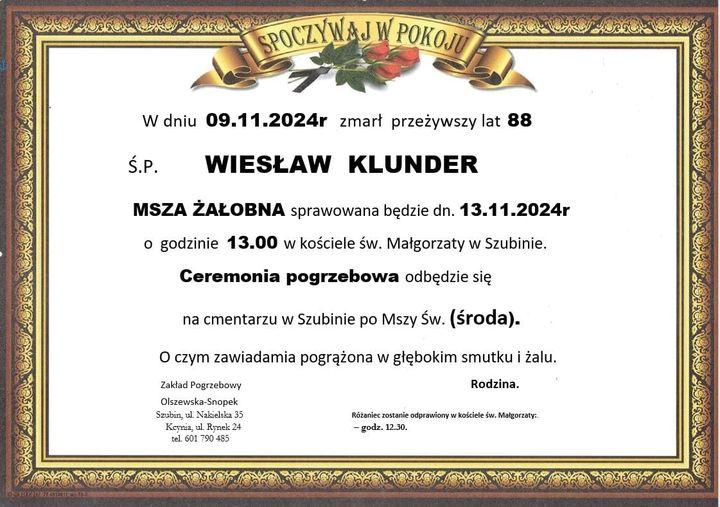 Wiesław Klunder