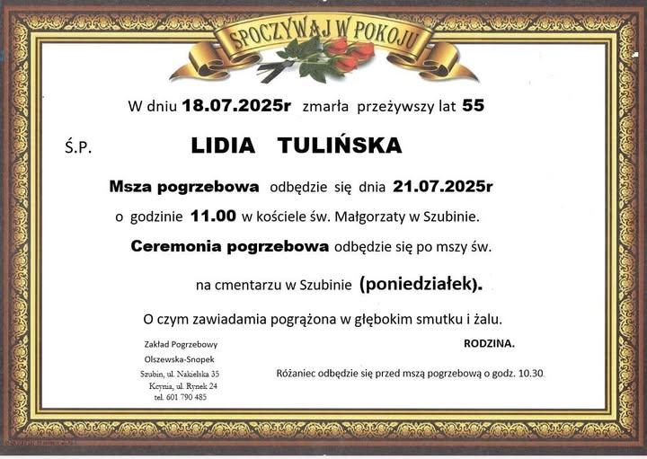 Lidia Tulińska