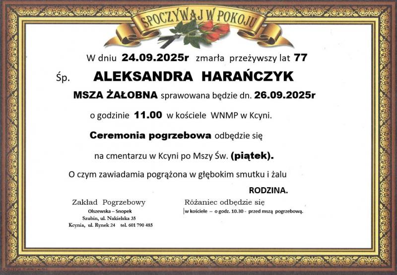 Aleksandra Harańczyk