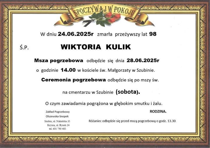 Wiktoria Kulik