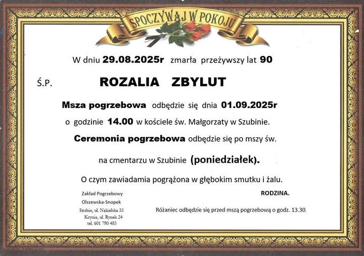 Rozalia Zbylut