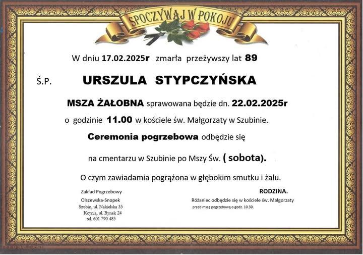Urszula Stypczyńska