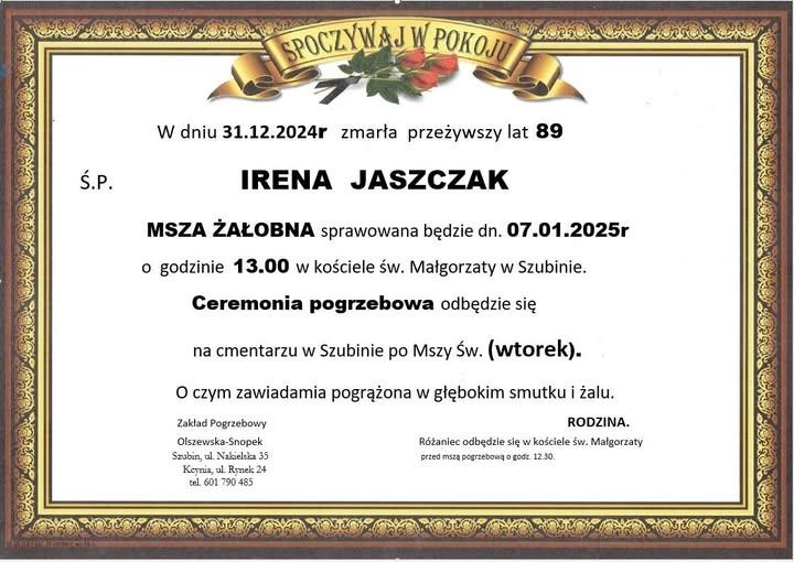 Irena Jaszczak