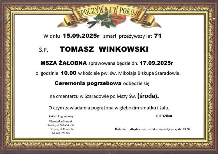 Tomasz Winkowski