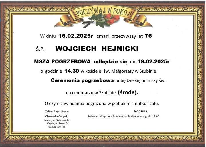 Wojciech Hejnicki