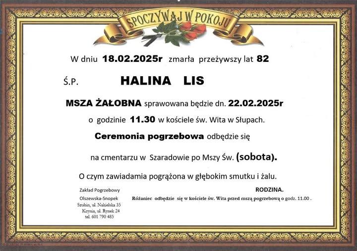 Halina Lis