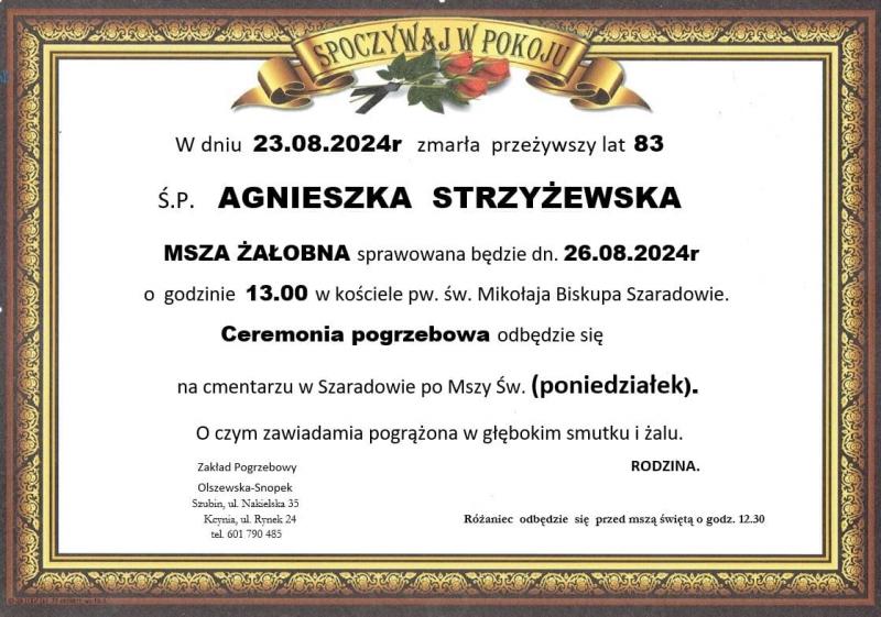 Agnieszka Strzyżewska