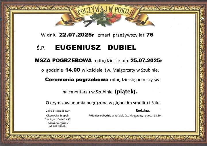 Eugeniusz Dubiel