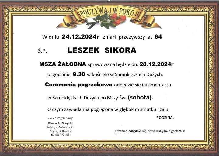 Leszek Sikora