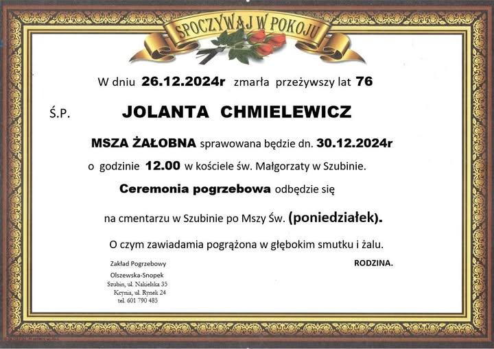 Jolanta Chmielewicz