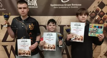 Szubinianie opanowali szachowe podium turnieju Szubin Open