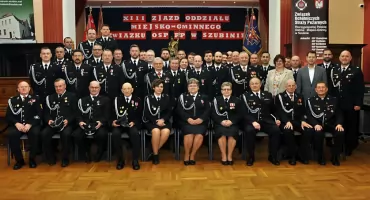 XIII Zjazd Oddziału Miejsko-Gminnego Strażaków OSP RP w Szubinie.