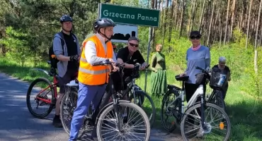 Ułani na rowerach i my z nimi