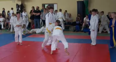 Najmłodsi judocy walczyli w Żninie