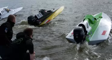 Hydro GP w Żninie: wiatr w roli głównej, najszybsze klasy czekają na niedzielę