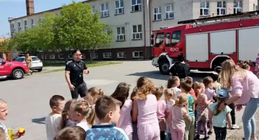 Dynamiczna próbna ewakuacja w SP w Mycielewie!