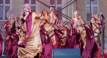 Na Placu Wolności Gospel Joy przekazał nam same dobre nowiny i zakończył Dni Grodu Śniadeckich 