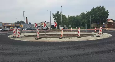 Przejechać rondem w Barcinie już można