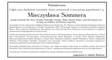 Podziękowania