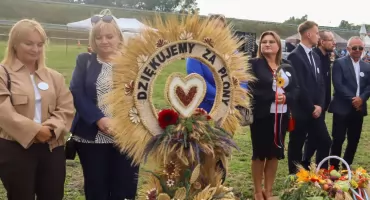 Rolnicy z gminy Żnin za plony dziękowali w Brzyskorzystewku (zdjęcia)