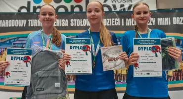 Adrianna Rydlewska trzecia w Mini Drzonków Cup