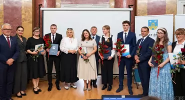 Maria Kropkowska z I LO maturzystką roku, najwięcej Klemensów dla ZST w Żninie (zdjęcia + film)