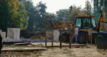 Wykonawca zaczął budować Rodzinny Dom Dziecka w Gąsawie nie na tej działce 
