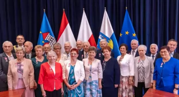 - Pierwsze: w ogóle pomyśleć o ślubie! Dziesięć par z gminy Żnin świętowało 50-lecie małżeństwa